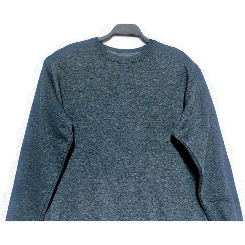 Athletic Works Crewneck Sweatshirt Dark Gray Size Medium Long Sleeve